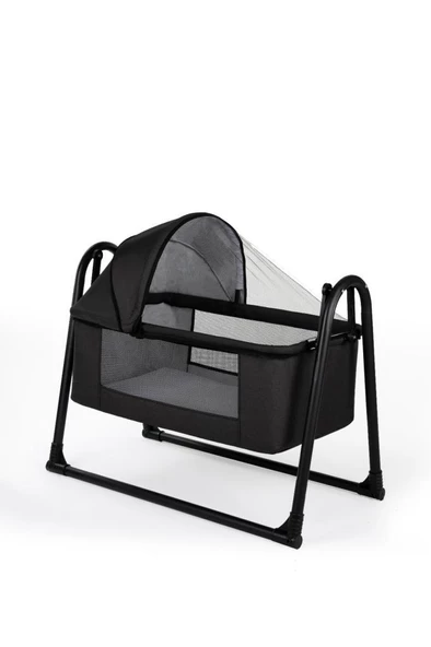 TommyBaby Sedef Sepet Beşik Portatif Bebek Beşiği Sallanır Beşik - 4