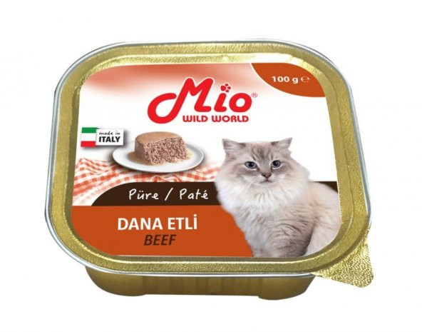 Mio Dana Etli Püre  Kedi Maması 100 Gr