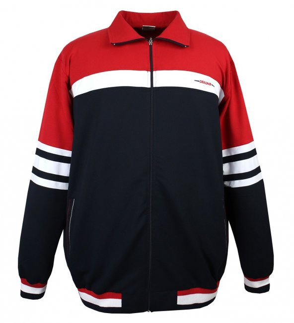 Erkek Büyük Beden Battal Boy Likralı Eşofman Takımı 7XL-10XL - 6