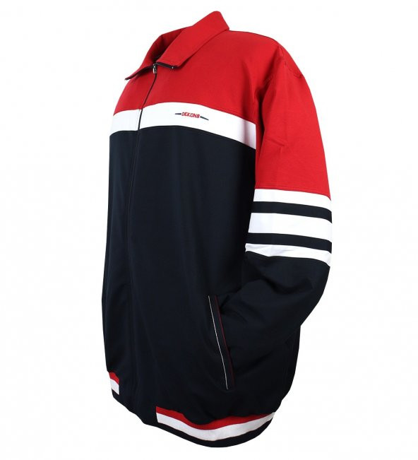 Erkek Büyük Beden Battal Boy Likralı Eşofman Takımı 7XL-10XL - 11