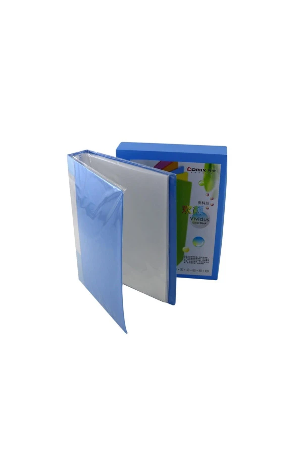 Comix Katalog Sunum Dosya Pastel 80 Li (Karışık Renk 1 Adet)