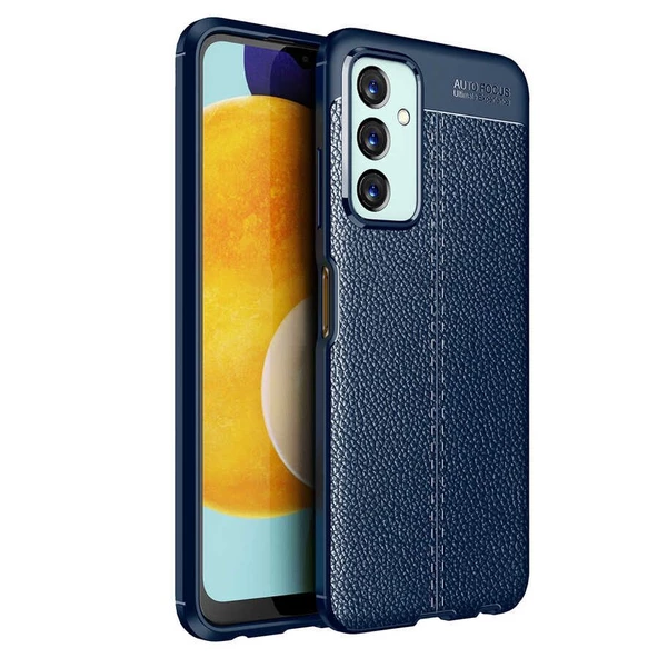 Gpack Samsung Galaxy M23 Kılıf Niss Silikon Deri Görünümlü KorumalıNano Glass - 4