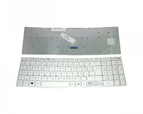 Acer Aspire ES1-531-C3A5 ES1-531-C3ZM Notebook Klavyesi (Beyaz TR)