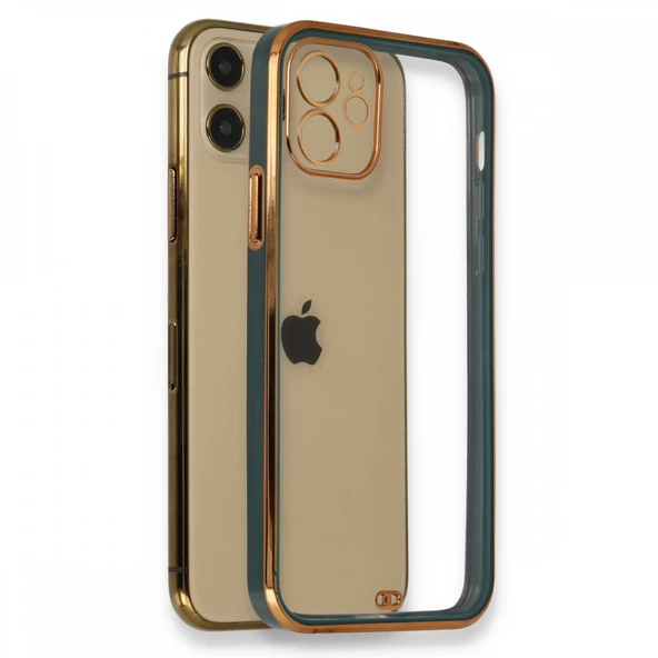 iPhone 12 Kılıf Liva Lazer Silikon Kapak - 6