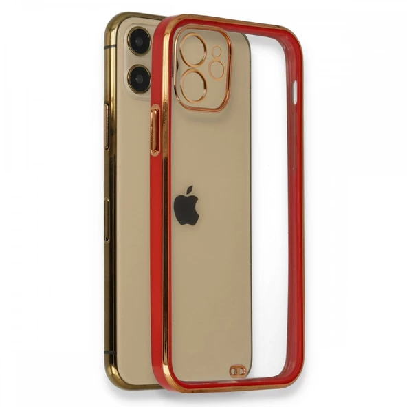 iPhone 12 Kılıf Liva Lazer Silikon Kapak - 4