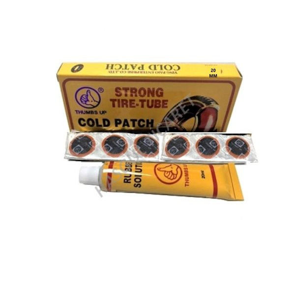 Hsgl Bisiklet Lastik Tamir 64 lı 20mm Soğuk Yama Bisiklet tamir Yedek Parça Tamir Kiti