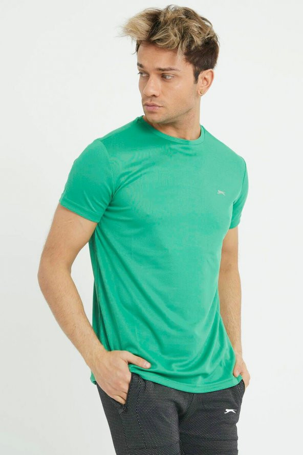 Slazenger REPUBLIC Erkek T-Shirt Yeşil - 2