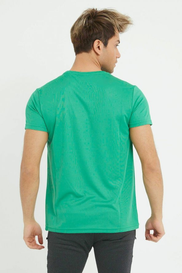 Slazenger REPUBLIC Erkek T-Shirt Yeşil - 3