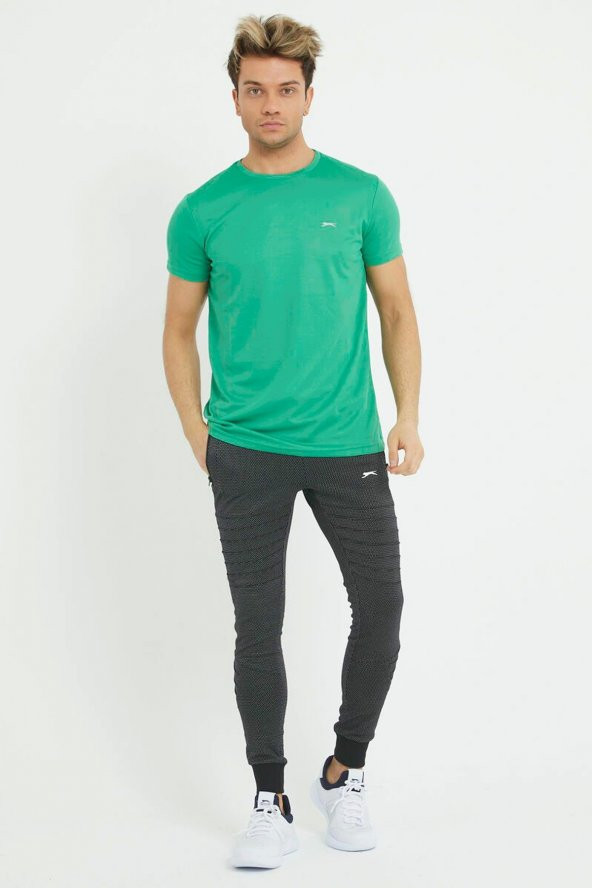 Slazenger REPUBLIC Erkek T-Shirt Yeşil - 4