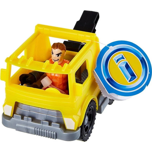 Imaginext Sür-Bırak Çekici Arabası ve Figürü imaginext Araba ve Figür Seti - 3