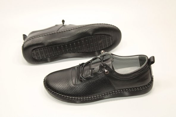 MARYJANE HAKİKİ DERİ LASTİK BAĞCIKLI KOLAY GİYİM KADIN TAM ORTOPEDİK JEL TABAN GÜNLÜK AYAKKABI - 3