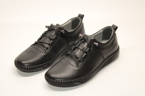 MARYJANE HAKİKİ DERİ LASTİK BAĞCIKLI KOLAY GİYİM KADIN TAM ORTOPEDİK JEL TABAN GÜNLÜK AYAKKABI - 4