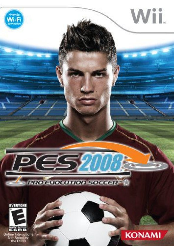 PES 2008 Nintendo Wii Oyun Pro Evolution Soccer 2008