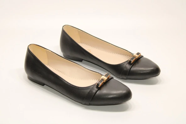 SEDEF KAYMAZ DÜZ TABAN TOKA DETAY KLASİK-SPOR GÜNLÜK BABET AYAKKABI