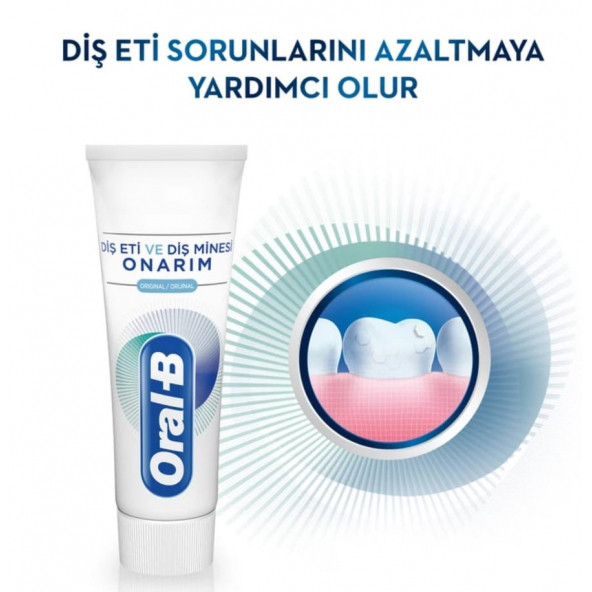 Oral-B Professional Diş Eti ve Diş Minesi Pro Onarım Diş Macunu 75 ML - 2