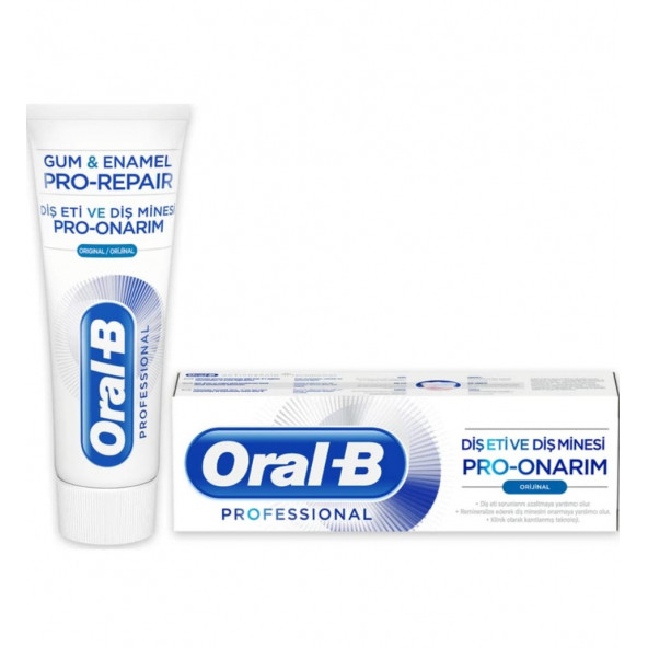 Oral-B Professional Diş Eti ve Diş Minesi Pro Onarım Diş Macunu 75 ML - 4