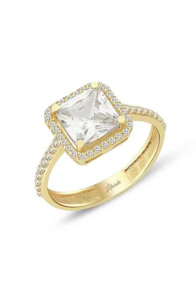 Kare Taşlı Altın Yüzük ürün görseli 1