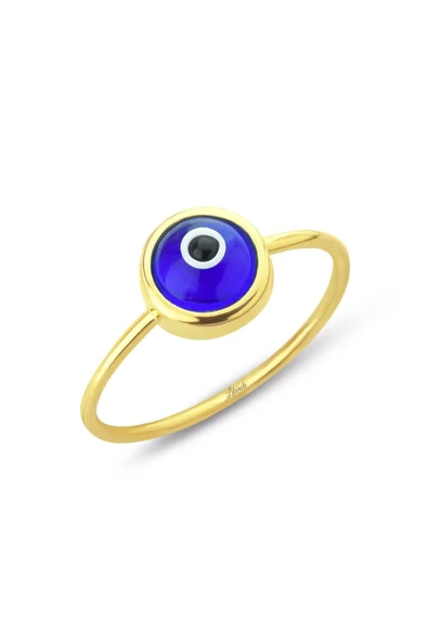 Nazar Taşlı Altın Yüzük ürün görseli 1