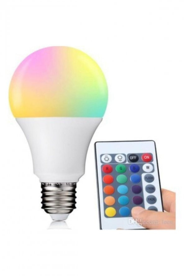 Kumandalı Rgb Led Ampul