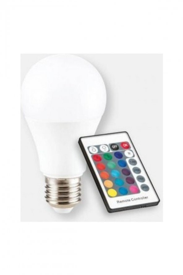 Kumandalı Rgb Led Ampul - 2