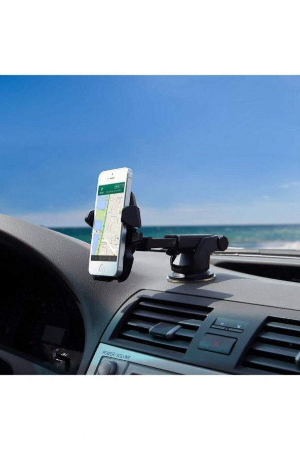 Araç Telefon Tutucu 360 Ayarlanabilir Uzayan Vantuzlu Oto Tutacağı - 6