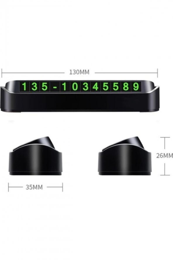 Araç Park Numaratör Parkmatik Telefon Numaratörü Aç Kapa Sistemi - 2