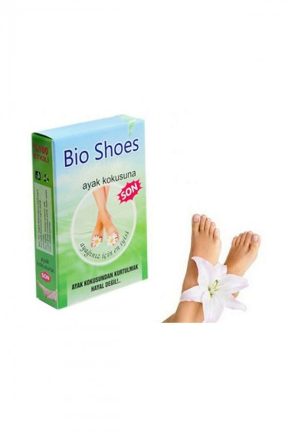 Bio Shoes Unisex Ayak Kokusu Giderici 120 Gün Etkili Koku Önleyici Bay Bayan