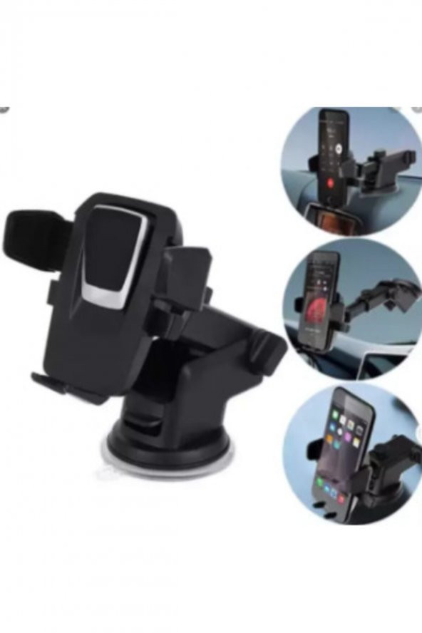 Araç İçi Telefon Tutucu Akrobat Tutucu Ultra 360 Ayarlanabilir Araba Telefon Tutucu - 4