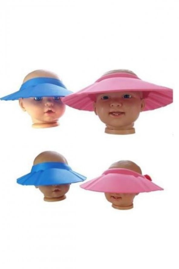 Ayarlanabilir Bebek Banyo Şapkası Süper Soft
