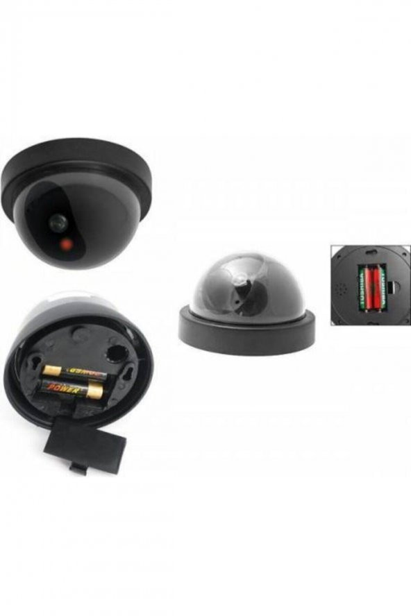 Sahte Güvenlik Kamerası Dome Kablosuz Taklit Caydırıcı - 2