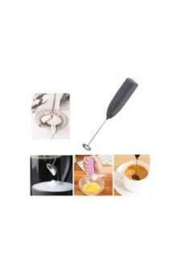 Pilli Süt Köpürtücü Mini Mixer Kahve Köpürtücü