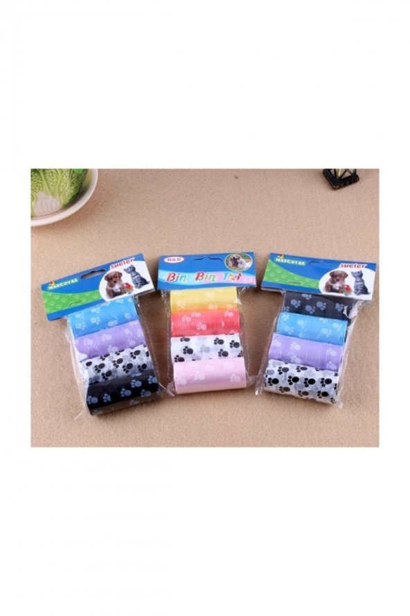 Köpek Kaka Poşeti 4lü Set - 4