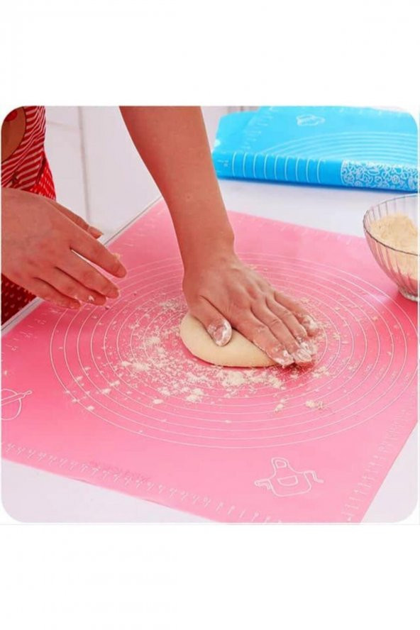Silikon Hamur Açma Matı 40x50 cm - 2