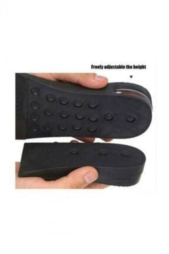 Ünisex 5 Cm Tam Boy Uzatıcı Tabanlık Hava Yastıklı Uzatan Ayakkabı Tabanlığı Gizli Topuk Yükselten - 2