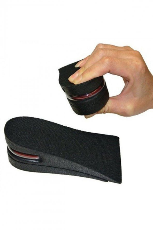 Hava Yastıklı Boy Uzatıcı Tabanlık Uzatan Gizli Topuk 5cm - 2