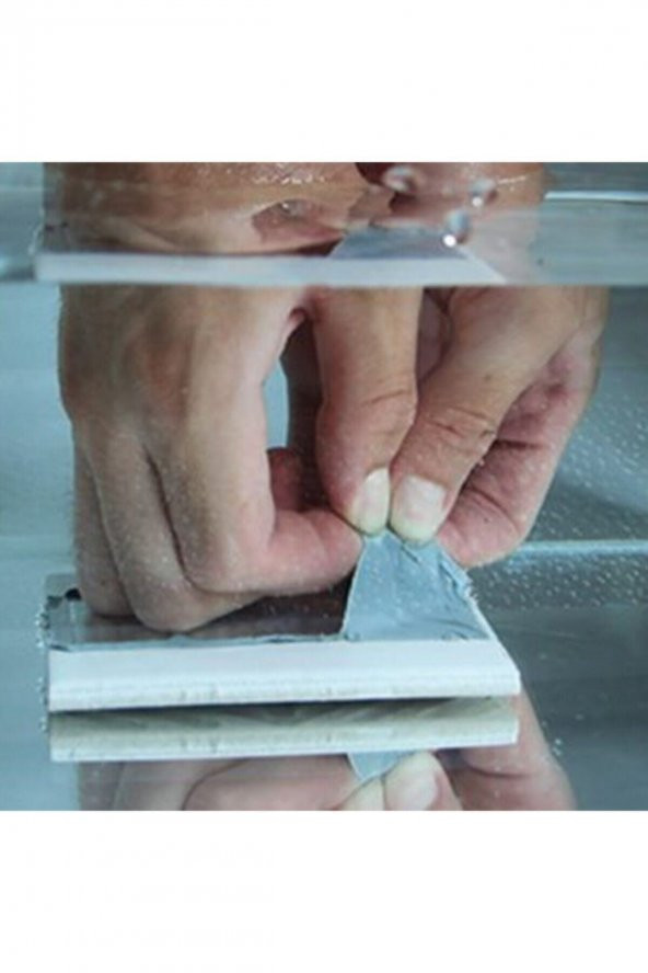 Waterproof Tape Su Geçirmez Güçlü Tamir Bandı Çamur Bant Gri 2mx5cm - 5