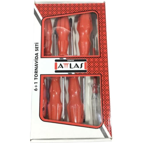 Attlas Atlas Tornavida Takımı 6+1 HT1101 (Kontrol Kalemli) - 3