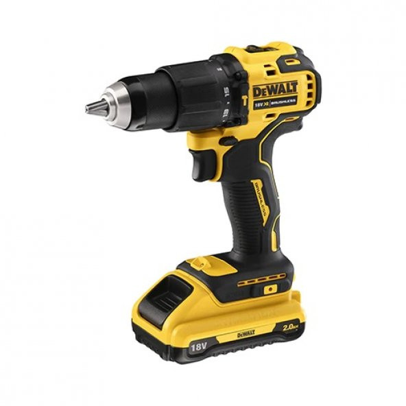 DEWALT DCD709D2T Kömürsüz Şarjlı Darbeli Matkap 18 Volt 2.0 Ah - 1