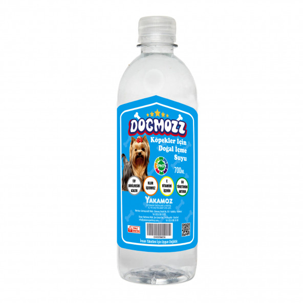 DogMozz Dog Water Köpekler Için Doğal Içme Suyu 700 Ml