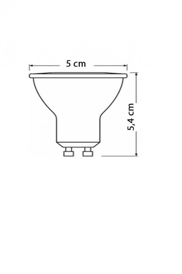 Philips Essential 4,7W (50W) Led Spot Ampul Beyaz 6500K - GU10 Duy - 5