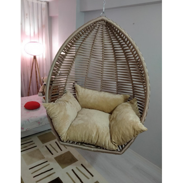 Hamak Bahçe Salıncağı Modelleri| Tavana Asma Armut Salıncak - Resim 2