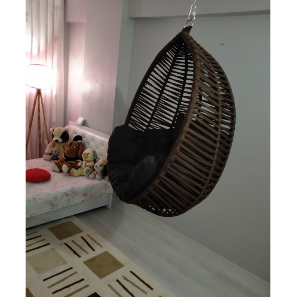 Hamak Bahçe Salıncağı Modelleri| Tavana Asma Armut Salıncak - Resim 4