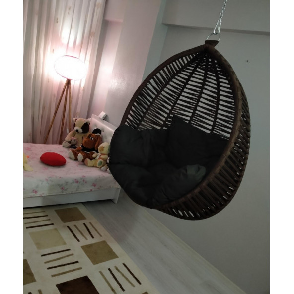 Hamak Bahçe Salıncağı Modelleri| Tavana Asma Armut Salıncak - Resim 5