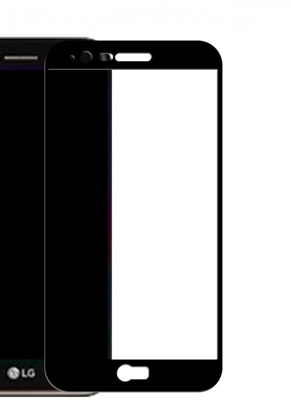 LG Stylus 3 Ekranı Tam Kaplayan Cam Ekran Koruyucu - 4