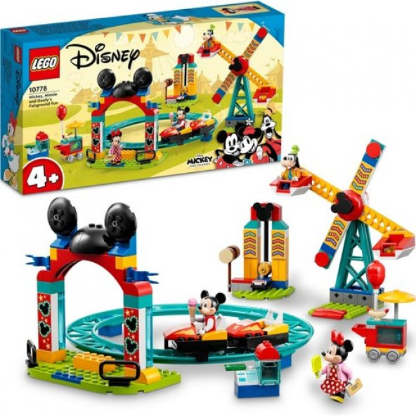 LEGO Disney 10778 Mickey, Minnie and Goofys Fairground Fun