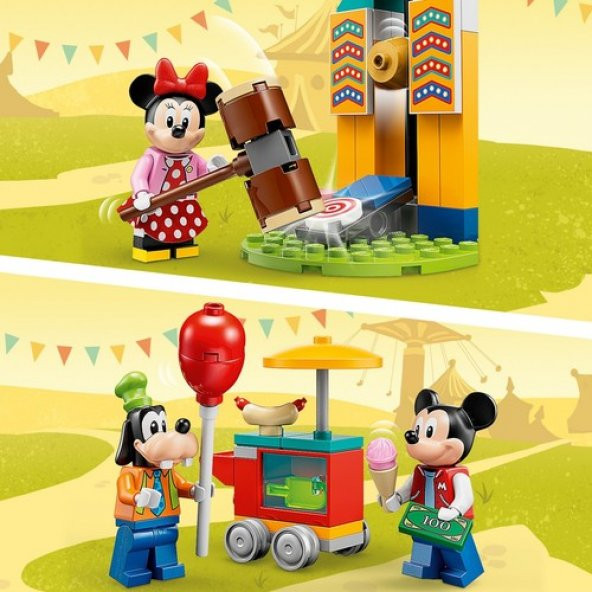 Lego Disney 10778 Mickey, Minnie And Goofy's Fairground Fun - 4