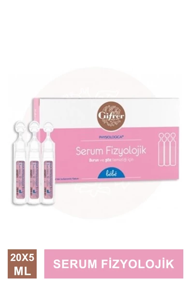 Gifrer Serum Fizyolojik 20 x 5 ml