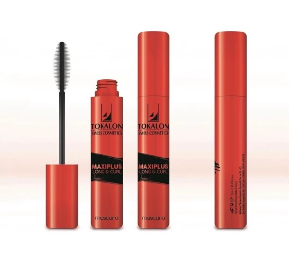 Tokalon Mascara Maxıplus Long & Curl Black