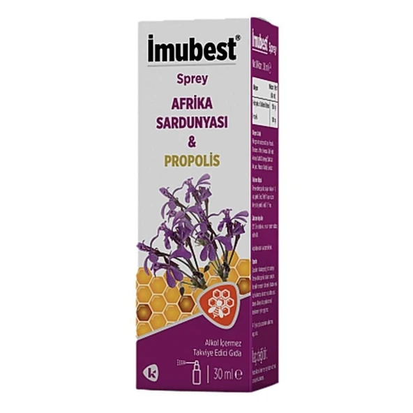 İmubest Afrika Sardunyası & Propolis 30 ml Sprey