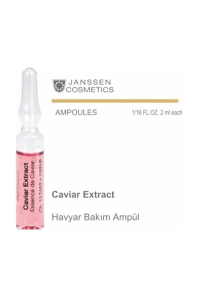 Janssen Caviar Extract Canlandırıcı Havyar Ampul 1 Adet